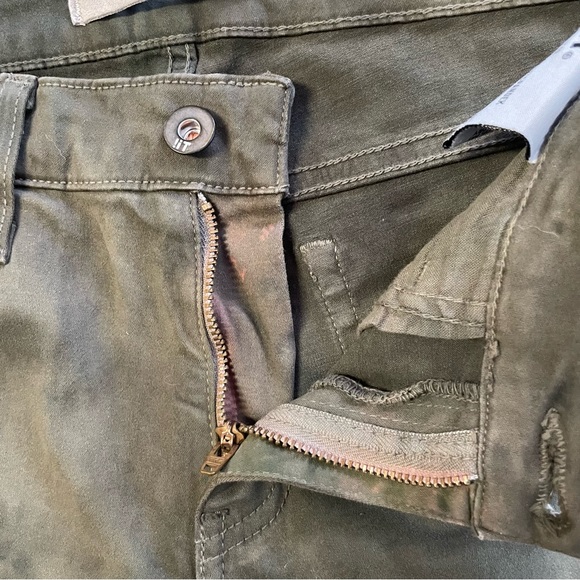 !iT stiletto soft denim high-waist skinny jeans, green, sz 27 - Picture 4 of 11